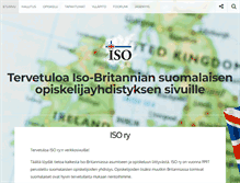 Tablet Screenshot of isory.org